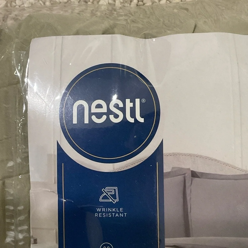 Nestl Style & Comfort Gray Duvet Cover Set